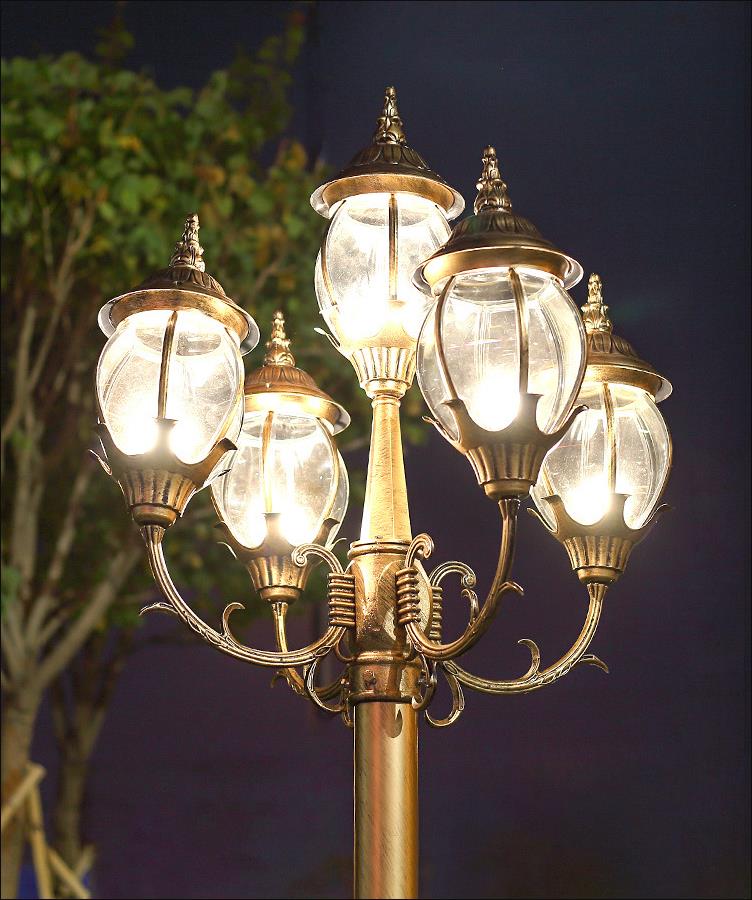 Новы дызайн Outdoor Decoration Garden Street Lamp Pole